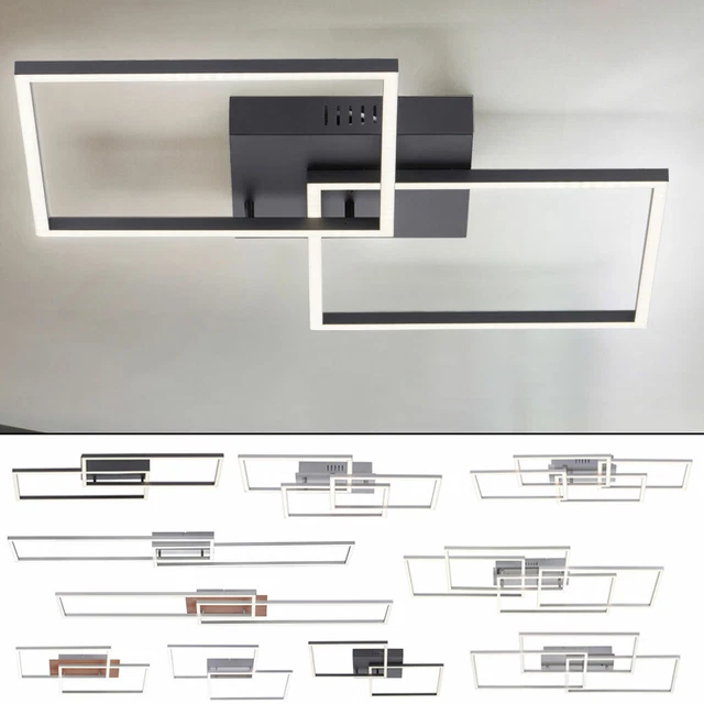LAMPADA A SOFFITTO LED Luce Diurna Cucine Regolatore Telecomando Legno Design EUR 150,66 - Foto 10