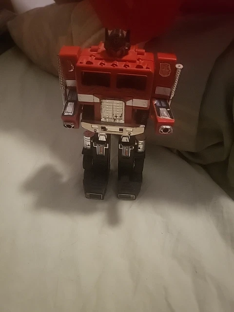 FIGURINE VINTAGE 80'S ROBOT TRANSFORMABLE MC TOY CAMION BLEU - Games