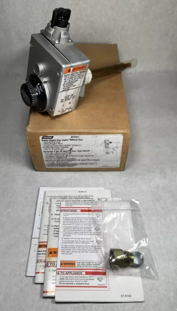NEW CAMCO / White Rodgers 37C73U-168 Water Heater Natural Gas Valve, 08401