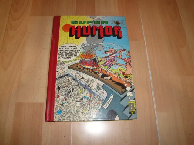 Super Humor Libro Comic Numero 61 De Ediciones B 1º Ed. Del Año 1990 Buen Estado