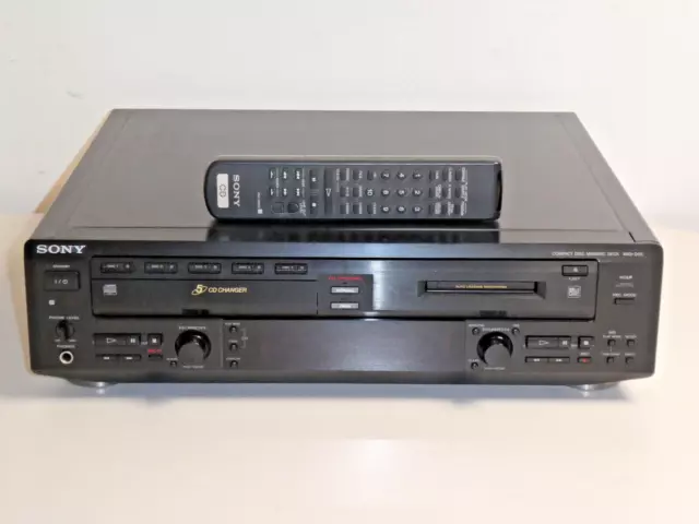 Sony MXD-D5C High-End 5-fach CD-Wechsler & MiniDisc-Recorder, 2 Jahre Garantie