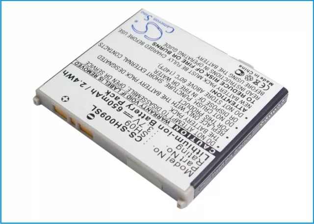 Replacement Battery For Sharp SH09 Mobile, SmartPhone