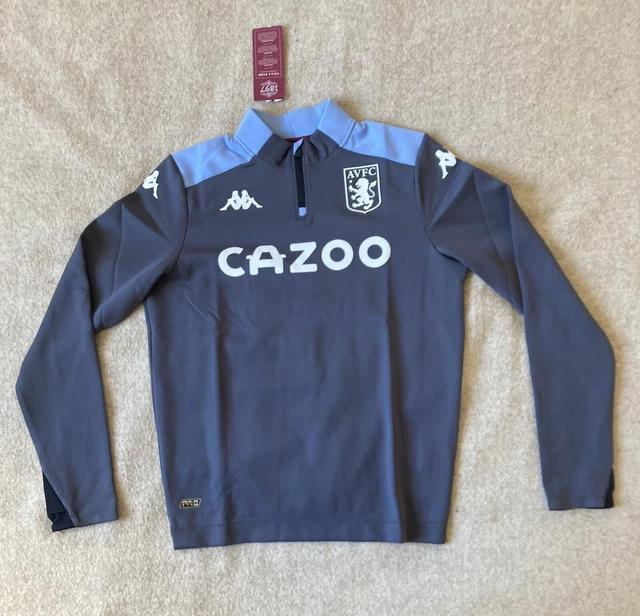 Veste D'hiver D'entraînement Aston Villa Macron Taille 2XL - Bleue, Pour Le Football