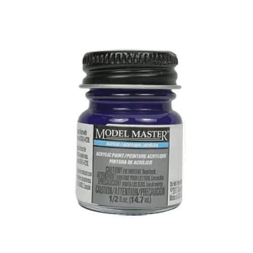 Model Master 4651 Deep Pearlescent Purple Gloss Acrylic Paint 14.7ml Jar Testors