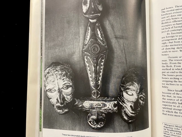 FORGOTTEN PEOPLE OF THE PACIFIC by Philippe Diole 1976 PAPUA SKULLS MUMMY MUDMEN