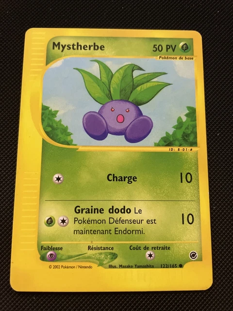 Mystherbe Commune - Pokemon 122/165 Expedition Proche Du Neuf Fr