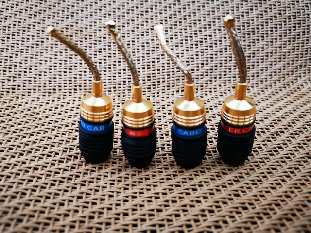 Quick Plug Monster MONSTER FLEX TIP Quick Lock Binding Posts Connectors M Z2 Bi Wire ...