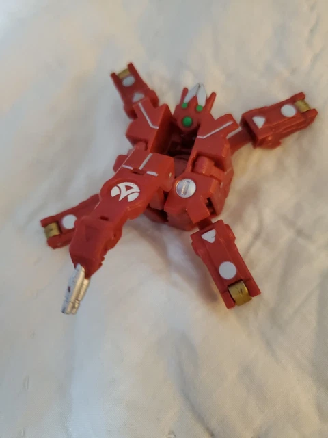 Bakugan Spyderfencer Red Pyrus Maxus Dragonoid Trap Battle Brawlers