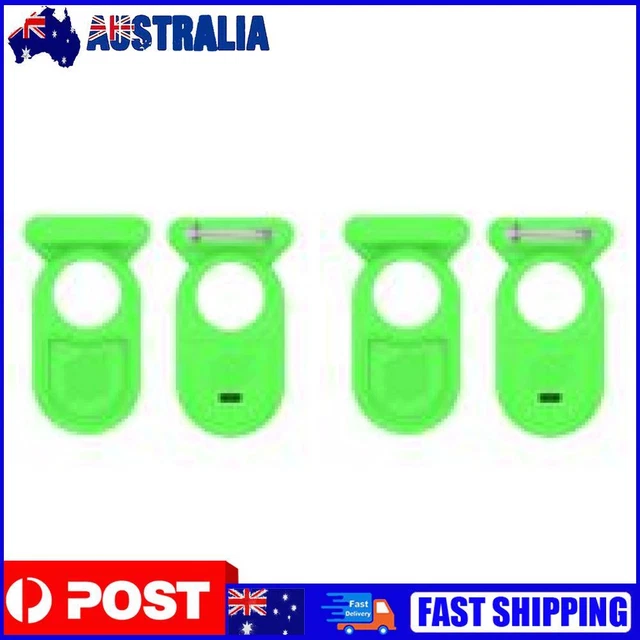 For Galaxy SmartTag2 Silicone Case Cover Waterproof with Invisible Pin (Green)