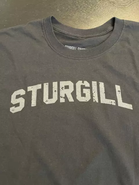 Sturgill Simpson Country Music Tour T Shirt, Size: 3XL - Dark Gray/Faded Black