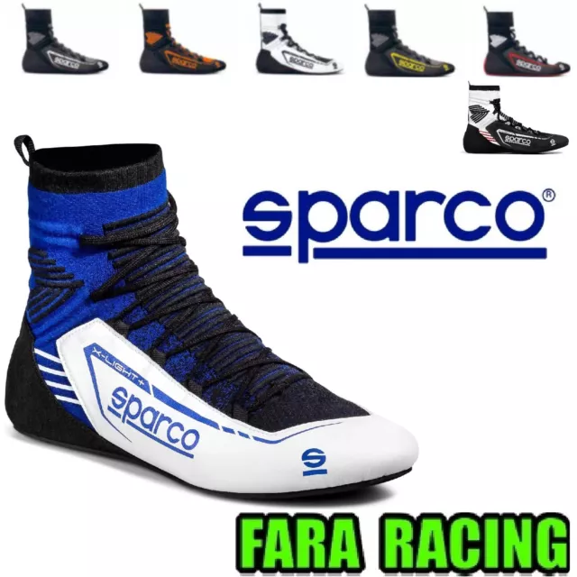 SPARCO 001278 Stivaletto Omologato "X-LIGHT+" FIA 8856-2018 taglie 39-46