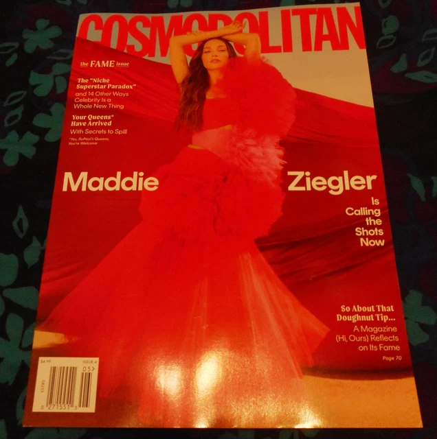 COSMOPOLITAN MAGAZINE 2022 Issue 4 Apr Maddie Ziegler AS IS Game Issue