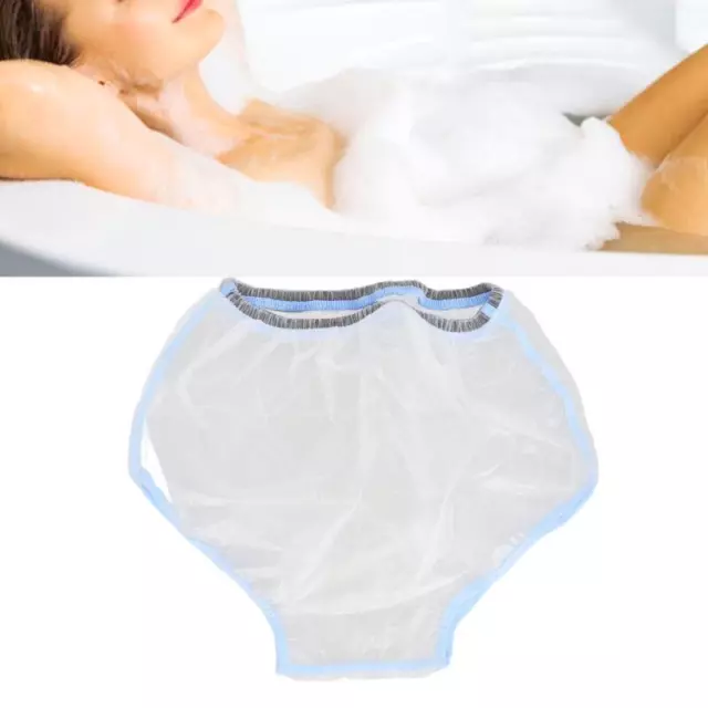 REUSABLE WATERPROOF INCONTINENCE Pants Soft Seal Shower Cover ...