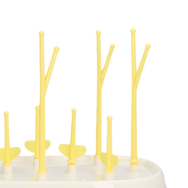 (Jaune) Support De Séchage De Bouteille Support De Vidange De Bouteille