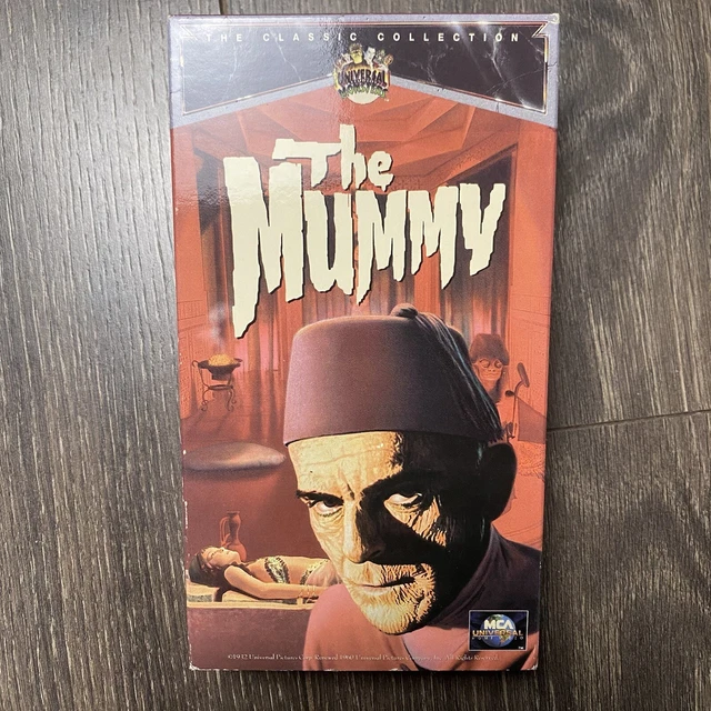 THE MUMMY (VHS) Horror 1932 Universal Monsters The Classic Collection ...
