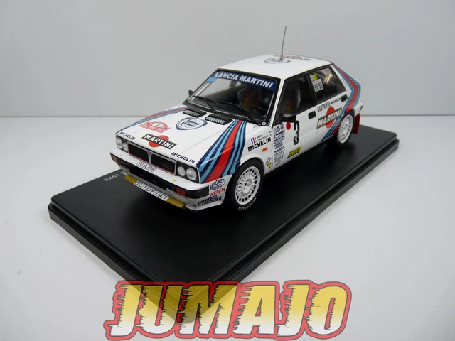 Lancia Delta HF-4WD Monte-Carlo 1988 – Collection WRC Saby – Échelle 1/24