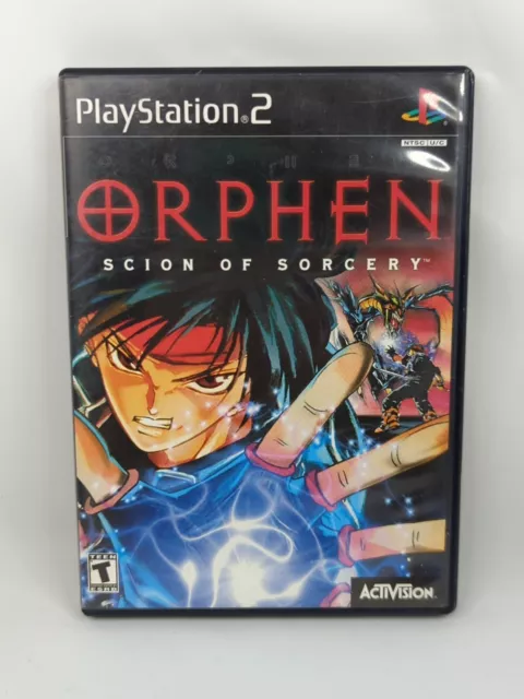 Orphen: Scion of Sorcery (Sony PlayStation 2, 2000) Activision Complete