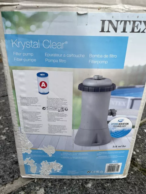 Intex krystal clear model 638R Filter pump swimming pool