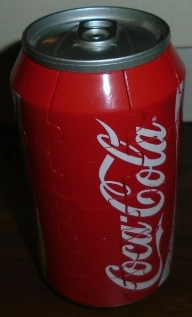 Coca Cola 3D Can 40 Piece Jigsaw Puzzle