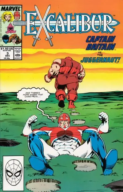 Excalibur #3 Marvel Comics December Dec 1988 (VFNM)