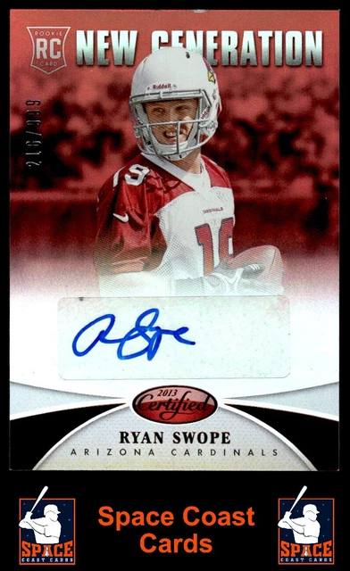 2013  Panini Certified Ryan Swope #280  Auto Mirror Red /999