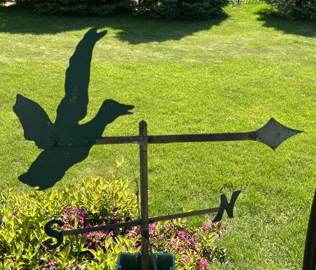 Antique Folk Art Duck Weathervane