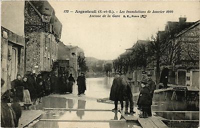 CPA Argenteuil (s. - et-o.) floods january 1910-Avenue de la (290565)