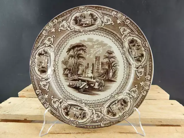 Wedgwood&co Corinthia Antigua Raro Placa Cerámica Al Final 1800 Colección #5383