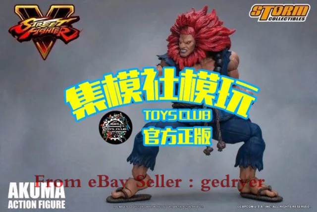 Storm Toys "Street Fighter V" Akuma Three-Headed Eagle Action Figure In Stock