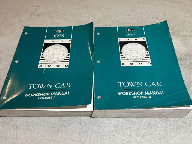 1998 Lincoln Town Car OEM Service Repair Manual