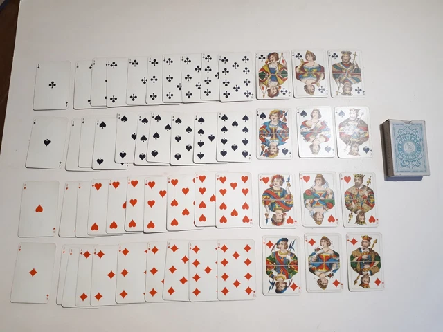 1920 J MULLER ancien jeu de cartes tarot des villes villages