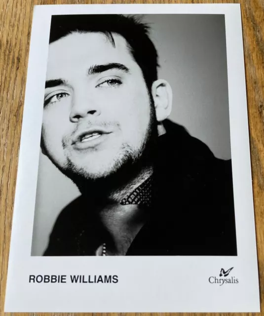 Robbie Williams     UK Chrysalis Promo Photo