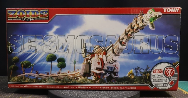 TOMY ZOIDS EZ-069 Seismosaurus 1/72 Escala Modelo Kit Japón