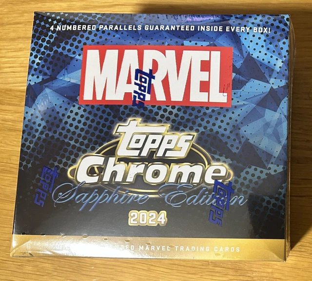 MARVEL TOPPS CHROME 2024 💎Sapphire Edition💎 FREE NEXT DAY SHIPPING 📦🔥 £