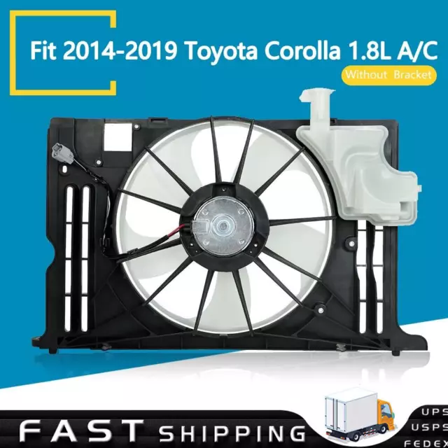 Radiator Cooling Fan Fit 2014-2016 2017-2019 Toyota Corolla TO3115181 623160