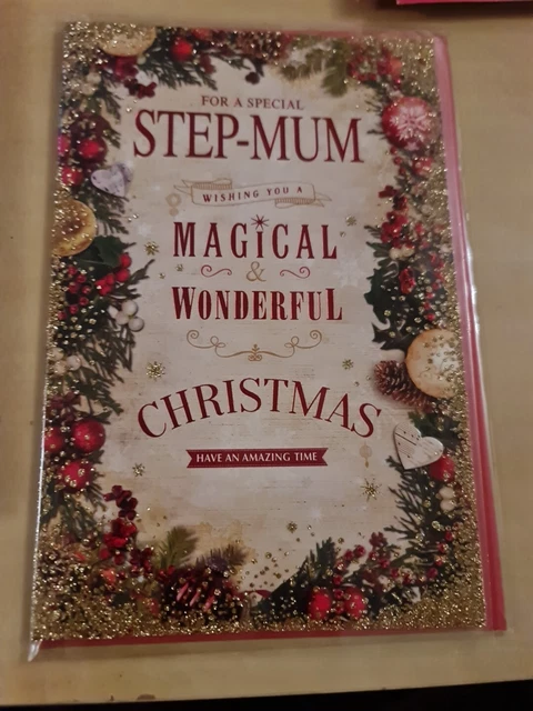stepmum Christmas card