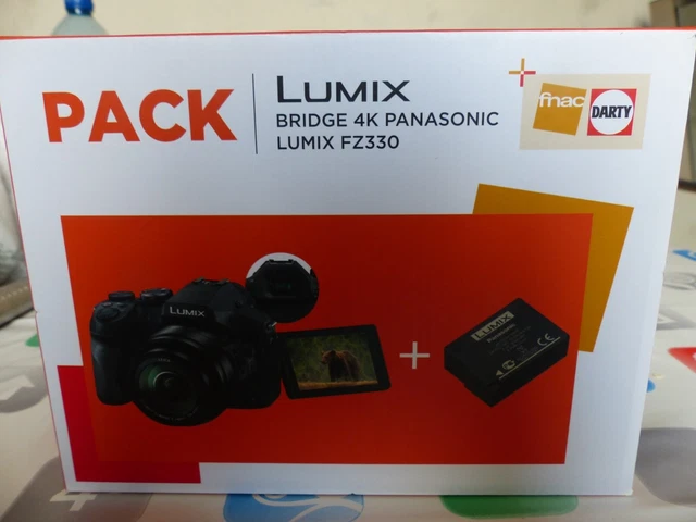 Appareil photo bridge panasonic Lumix FZ 330 neuf+seconde batterie lumix neuf