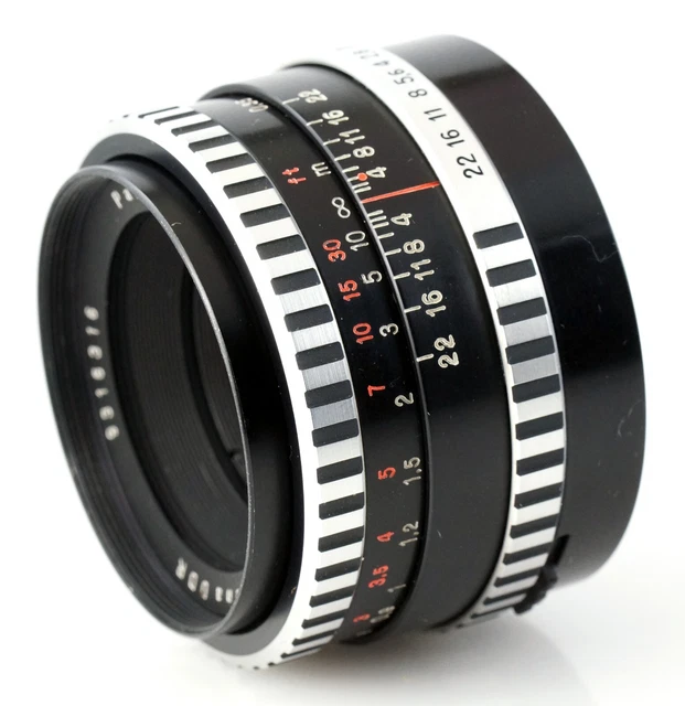 CARL ZEISS JENA Objektiv PANCOLAR 1.8/50 ZEBRA 50mm F1.8 M42 Mount TOP CONDITION 3