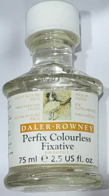 Daler-Rowney Perfix farbloses Fixiermittel für Pastell 75ml BTL