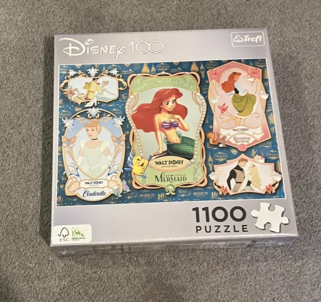 Trefl 200 Piece Kids Disney Happy World Of Princesses Magical Jigsaw Puzzle  NEW