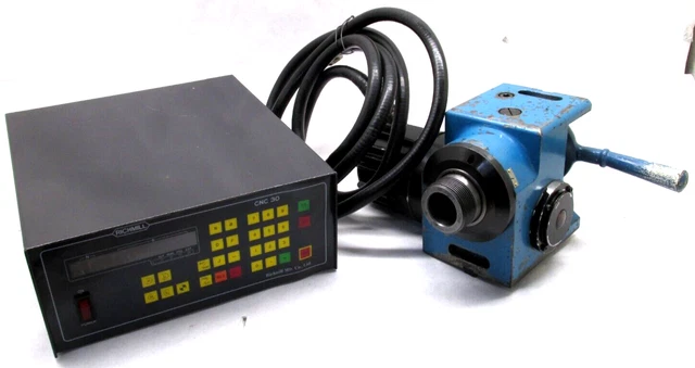 JAPAN! RICHMILL 5C COLLET CNC INDEXING HEAD w/ CNC 30 CONTROL - #IX-5C JAPAN! RICHMILL 5C COLLET CNC INDEXING HEAD w/ CNC 30 CONTROL - #IX-5C