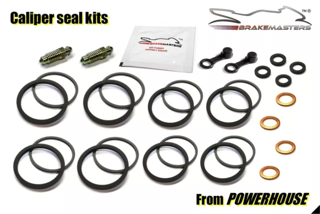 Honda CB900 F F7 HORNET 2007 front brake caliper seal rebuild repair kit set