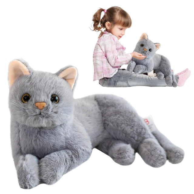 Ciieeo Simulated Cat In Slippers Toy - Realistic Sleeping Kitten Doll With Meow Sound, Kids Home Decor - View #7