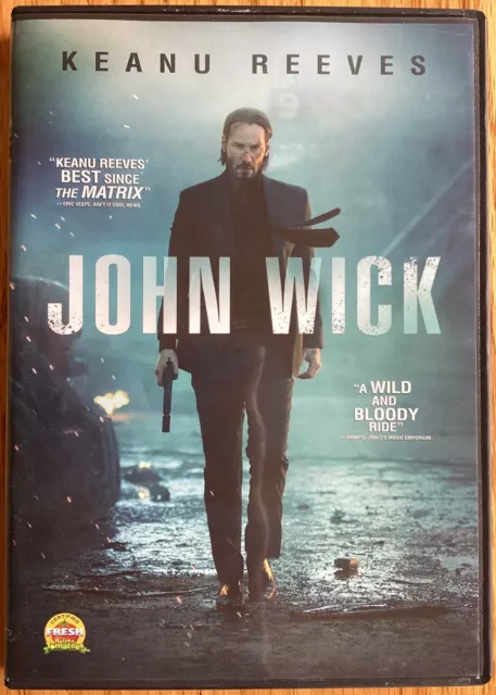 JOHN WICK DVD W Keanu Reeves Michael Nyqvist Alfie Allen Adrianne Palicki PicClick