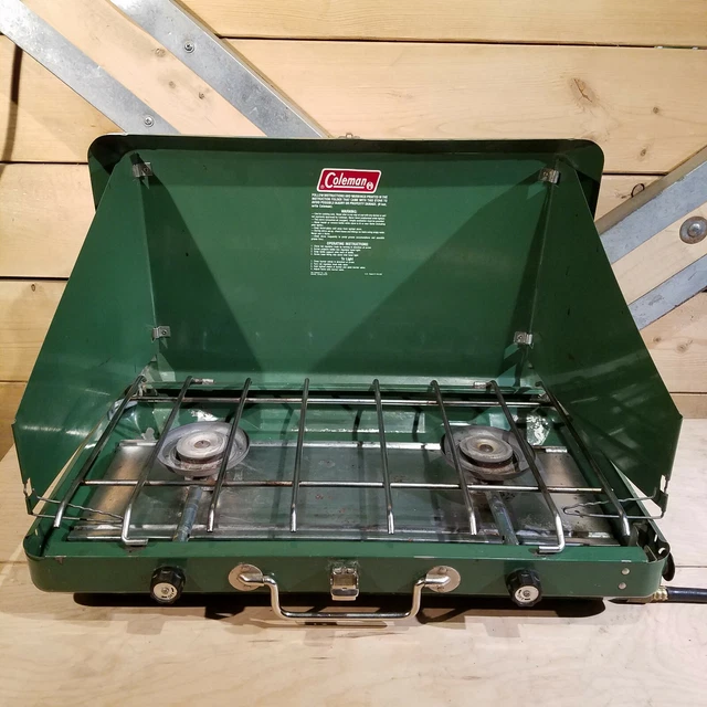 COLEMAN PROPANE CAMP Stove 2 Burner Portable 5400 A 700 Swanky Barn