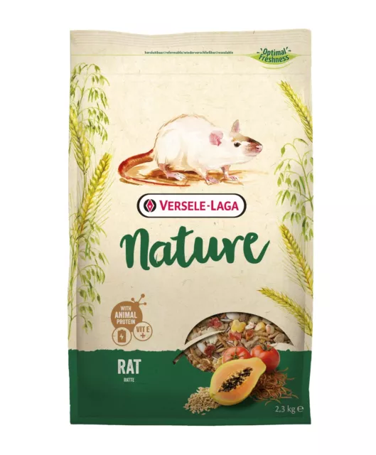 Versele Laga Nature Ratte 2,3 kg abwechslungsreiche Mischung für Ratten