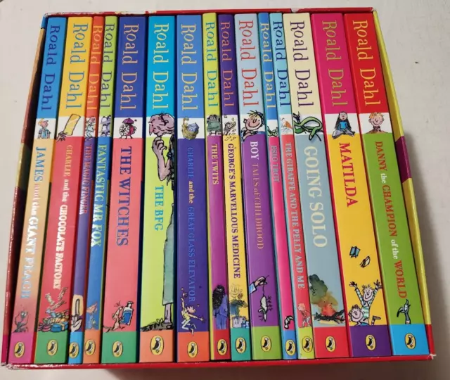 Roald Dahl Phizz Whizzing Collection Book Box Set 15 Books