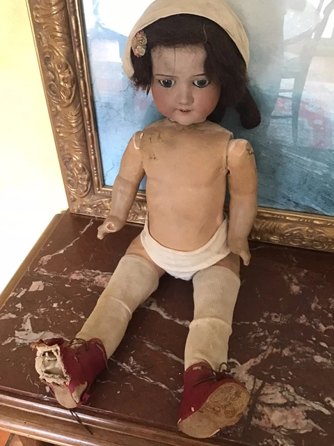 Ancienne poupée TANAGRA 10 P PARIS 60 cm no Jumeau BRU