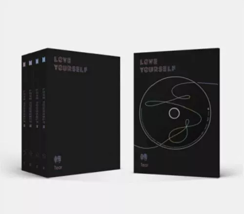 K-PoP BTS Album "LOVE YOURSELF 轉 'Tear'"- 1Photobook + 1CD O ver