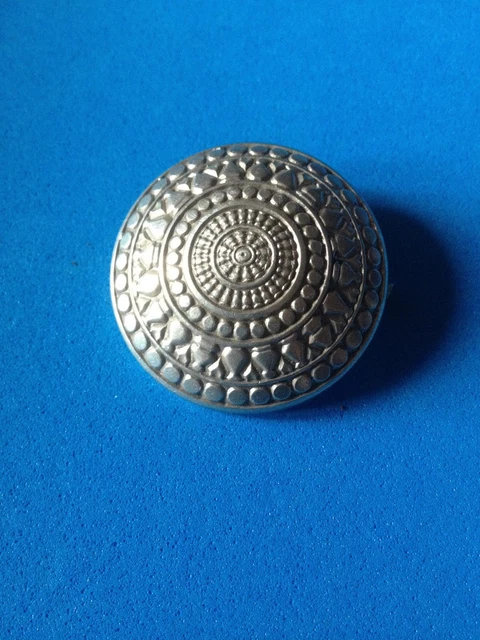 Broche Ancienne KELT - Bijou Breton En Argent, Motif Vie Et Bonheur, Occasion